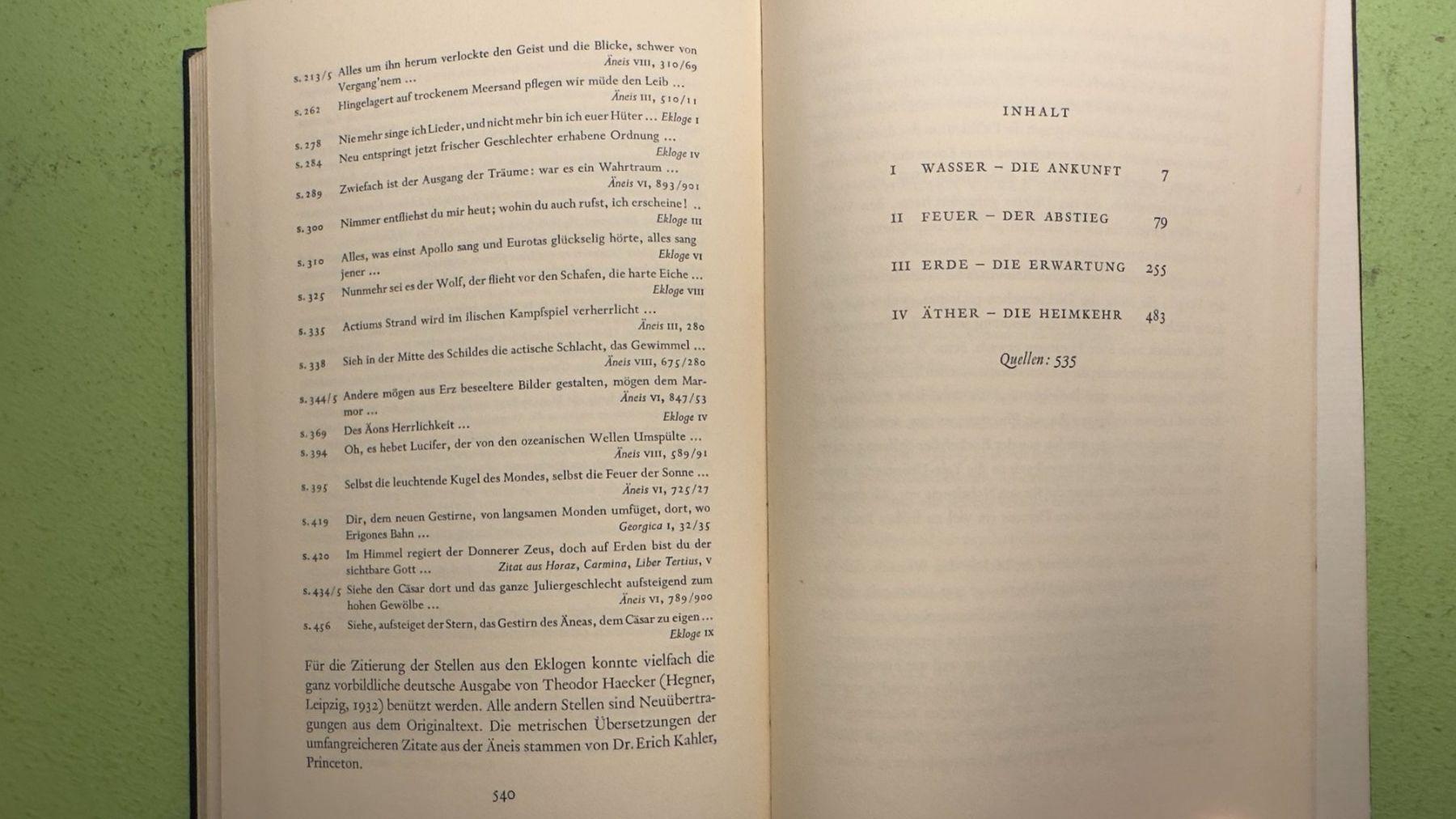 Libri: Hermann Broch: Der Tod des Vergil. – Usato da Zürich venduto da allp 7