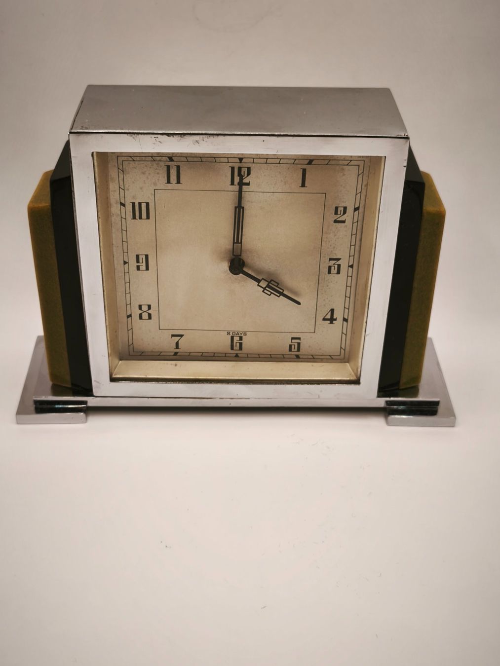 Orologi: Kaminuhr im Art-déco-Stil – Usato da Wettingen venduto da DaHa90