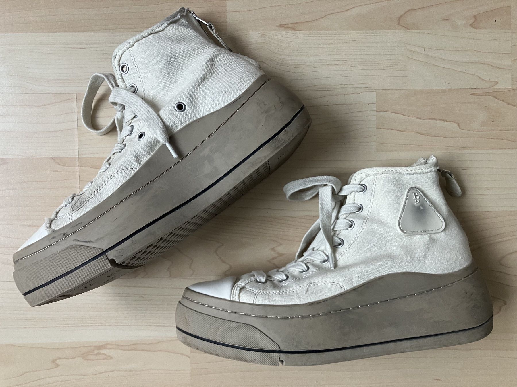 Scarpe da uomo: R13 `Kurt` High-Top Sneakers – Usato da Jona venduto da jallah