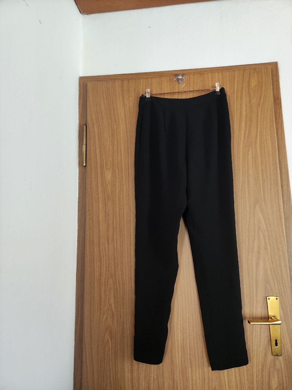 Hosen: Pantalon Crea Concept noir taille 38 100% polyester – Gebraucht aus Niedergösgen von Eva2410 1