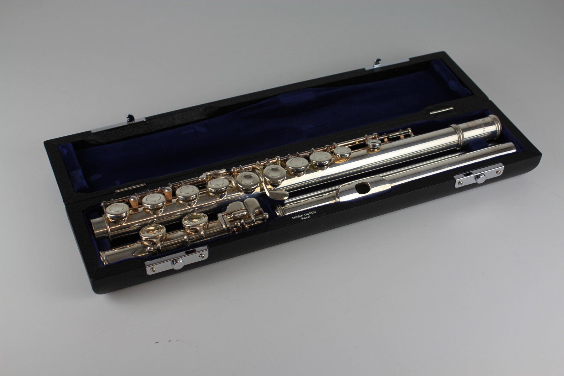 Sankyo Strumenti musicali: Sankyo Prima Etude Querflöte Silber 925 – Usato da Basel venduto da IRMAundFRED 5