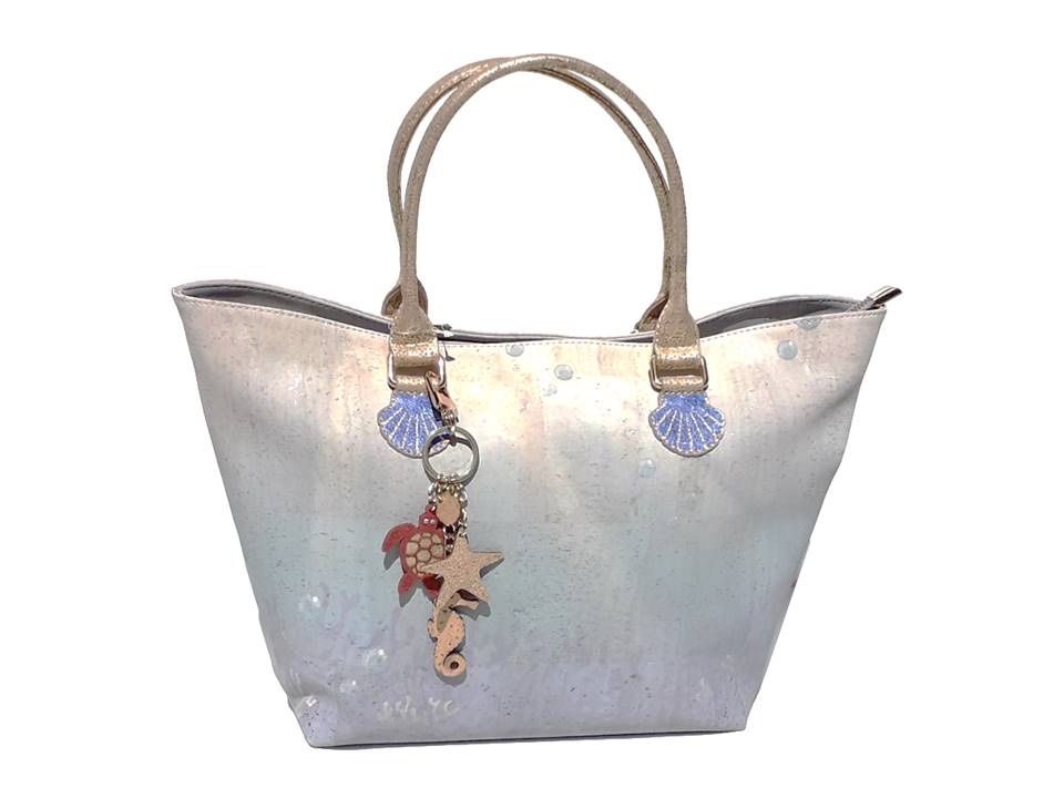 Borse da donna: Artipel Damen-Korktasche im maritimen Design – Nuovo e nell'imballaggio originale da Basel venduto da Sirina4010 3