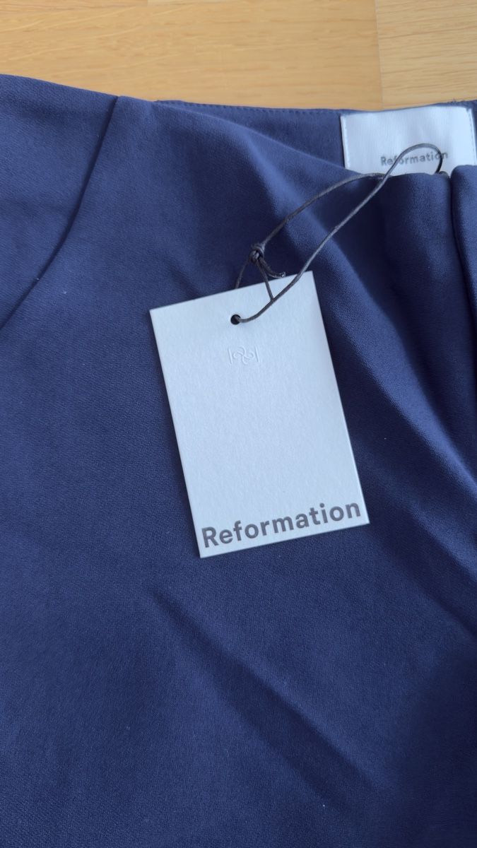 Reformation Pantaloni: Damen Hose Reformation marineblau – Nuovo e nell'imballaggio originale da Bassersdorf venduto da Bassi55 1