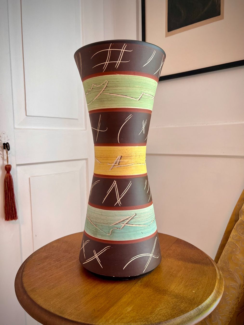 Vasi & Recipienti: Grosse Mid‑Century Studio Keramik Vase – Usato da Männedorf venduto da MrAnderson 4