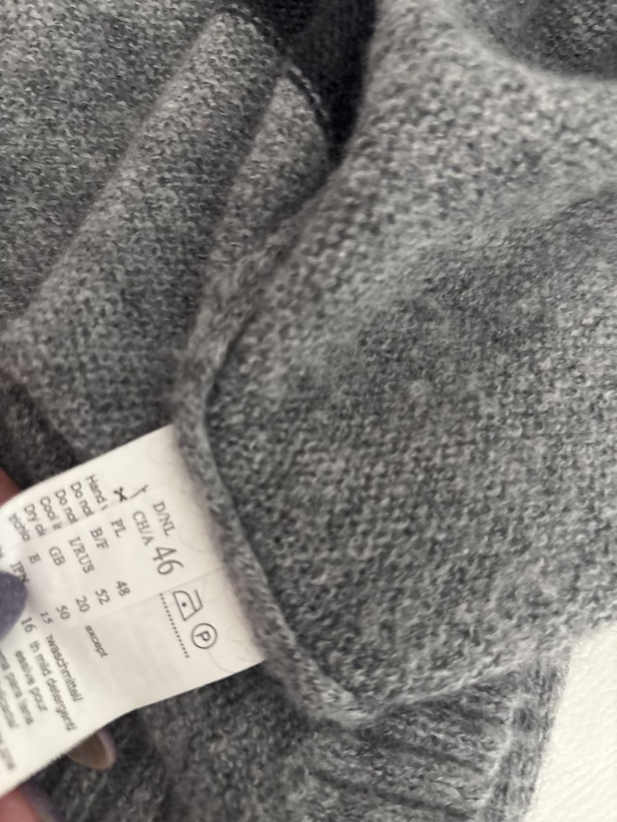 Gerry Weber Giacche: Gerry Weber Edition Strickjacke, Grösse 46, Grau/Schwarz – Usato da langenthal venduto da rundholz7 5