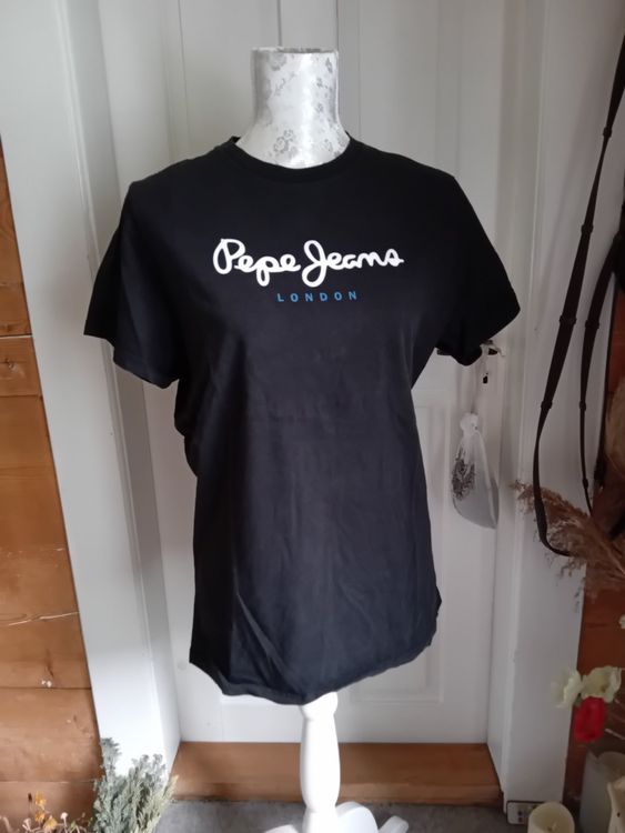Pepe Jeans Devis T-Shirt Uomo In Cotone, Vestibilità Regolare, Colore: Bianco, Taglia L