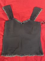 s.Oliver Top Gr. 42 braun Stickerei elegant festlich
