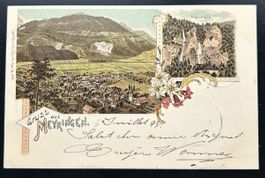 Gruss aus Meiringen Litho 