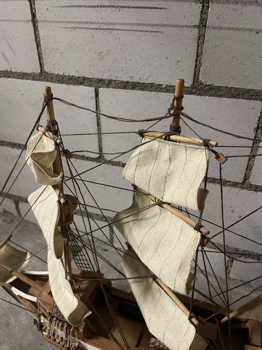 Tutte le decorazioni: Holzschiff - Kriegsschiff 3 Mast – Nuovo (secondo la descrizione) da Suhr venduto da mal_89fb 2