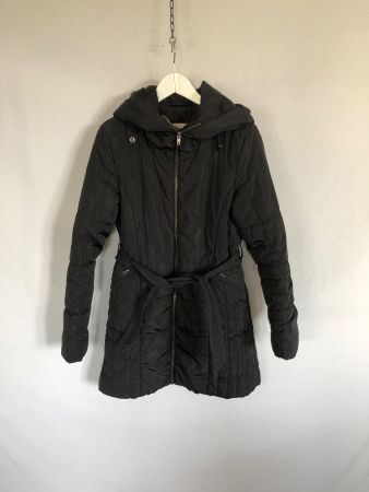 Doudoune longue à capuche noire Jacqueline Riu taille 34