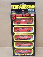 Ferrari Ferrarissime F40 GTO 348 512 Testarossa Burago1/43