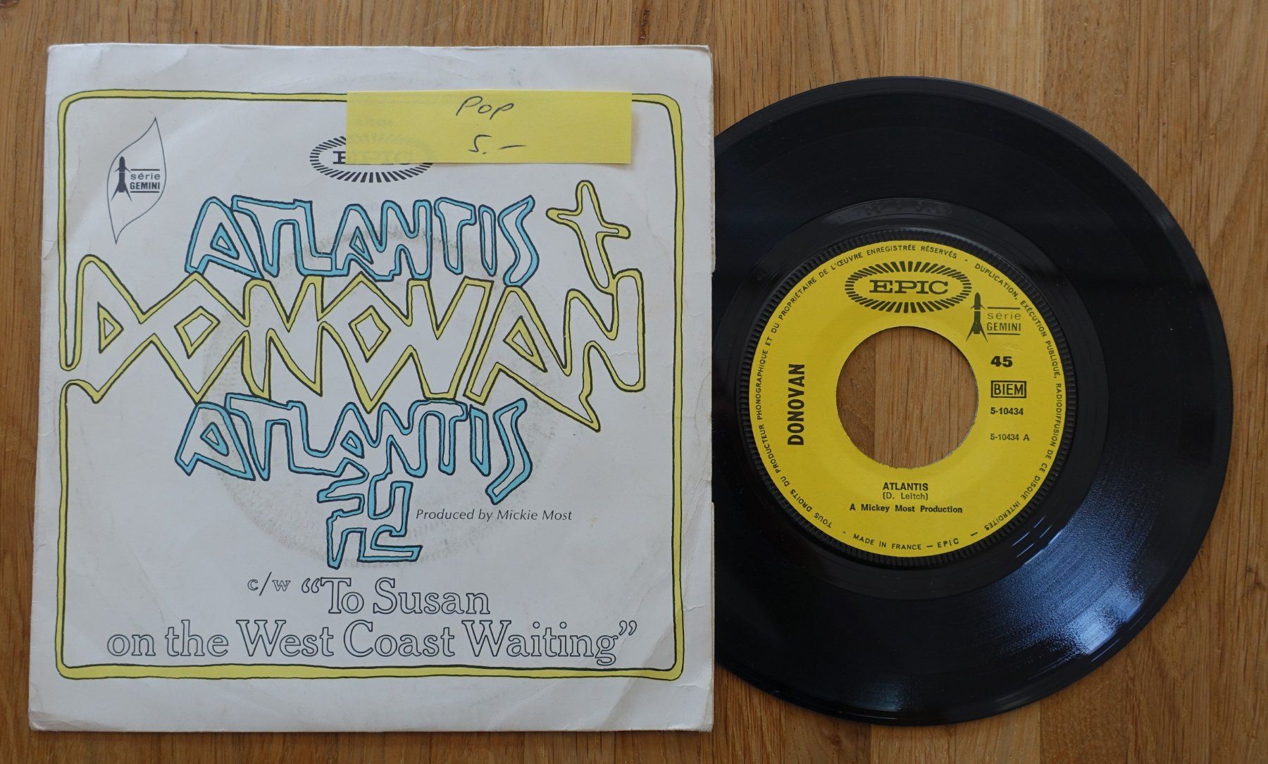 Dischi in vinile: Donovan – Atlantis – Usato da Sessa venduto da discoverymedia