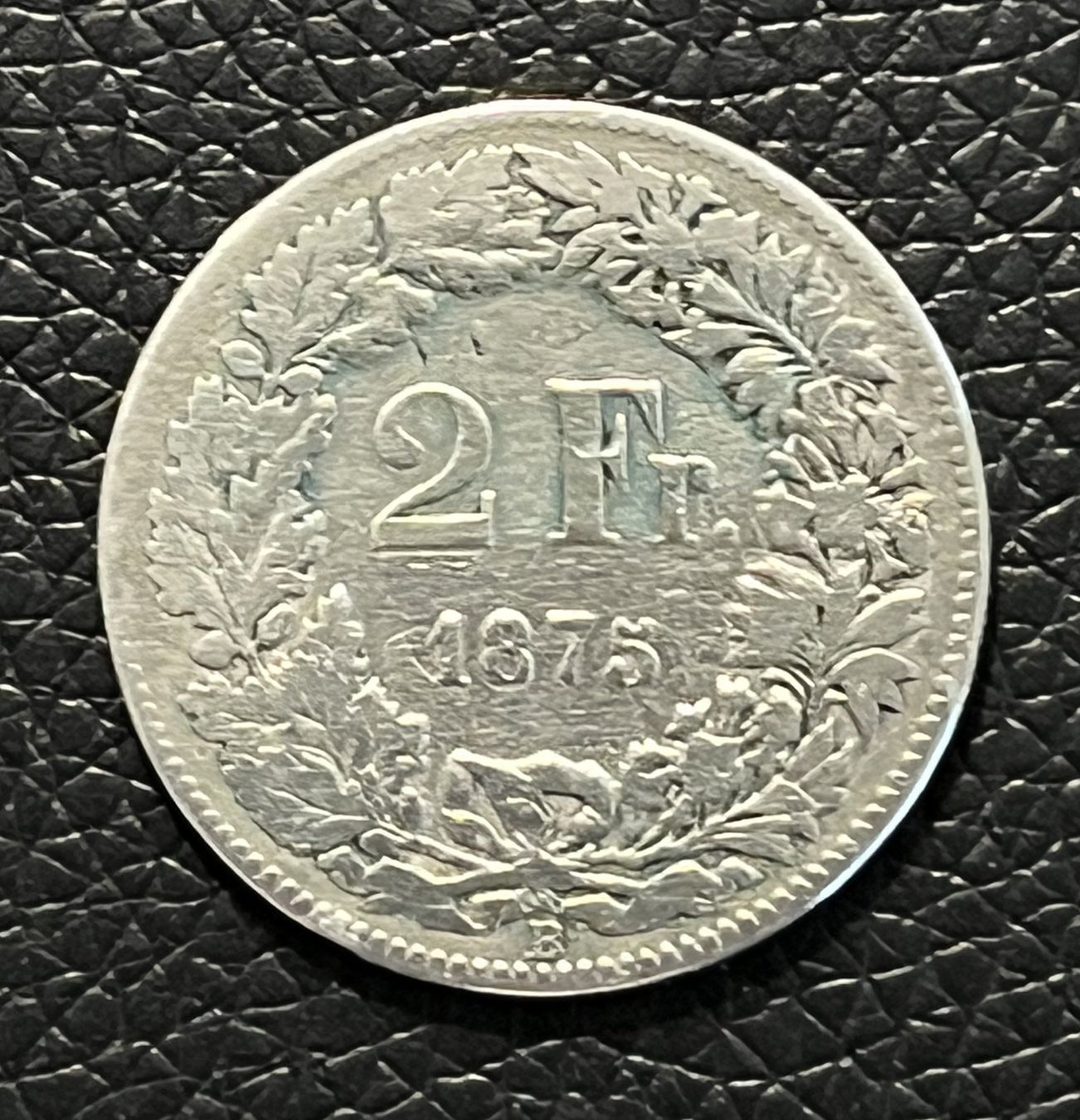 Tutti le monete: 2 Franken Silbermünze 1875 – Usato da Zürich venduto da baracuda8048