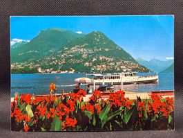 Lugano: Vista sul Monte Bré e Monte Boglia