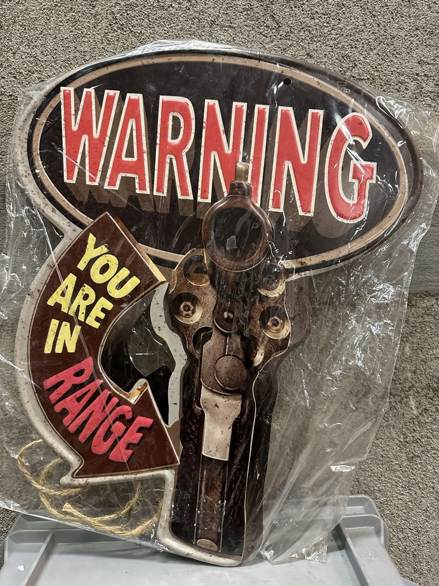 Insegne: Warning pistole  – Nuovo (secondo la descrizione) da Reinach AG venduto da rares75