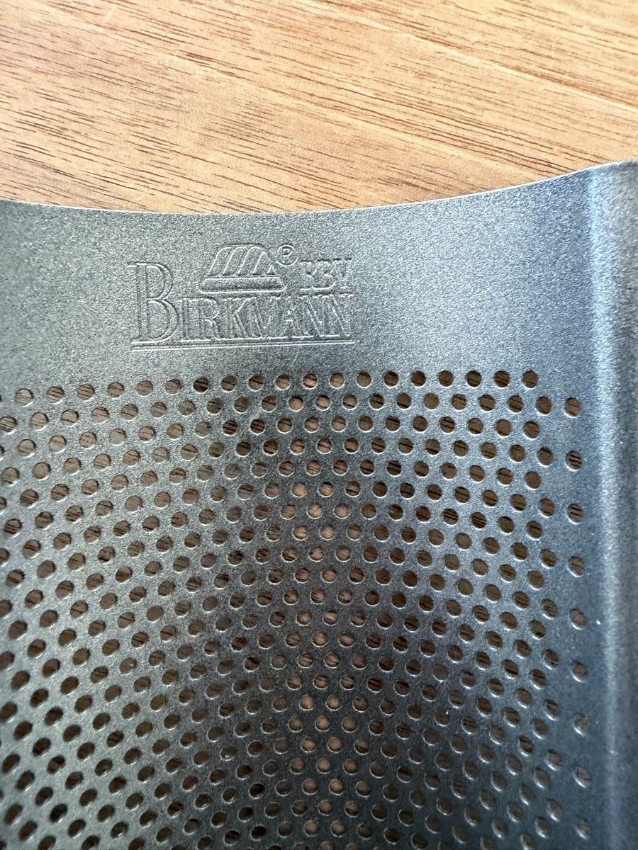 Teglie da forno: Baguette Backblech Birkmann gelocht – Usato da Lachen SZ venduto da LinWeg 3