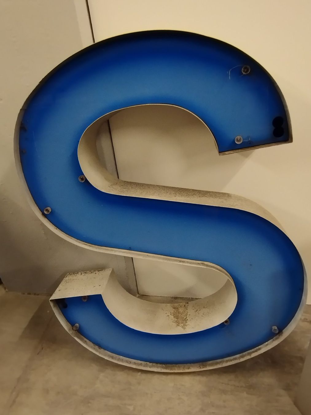 Alle Dekorationen: Beleuchtungs Buchstabe - S – Gebraucht aus Zürich von Zapro