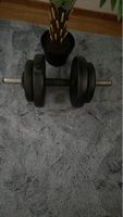 Hantel Set schwarz verstellbar Sport Fitness