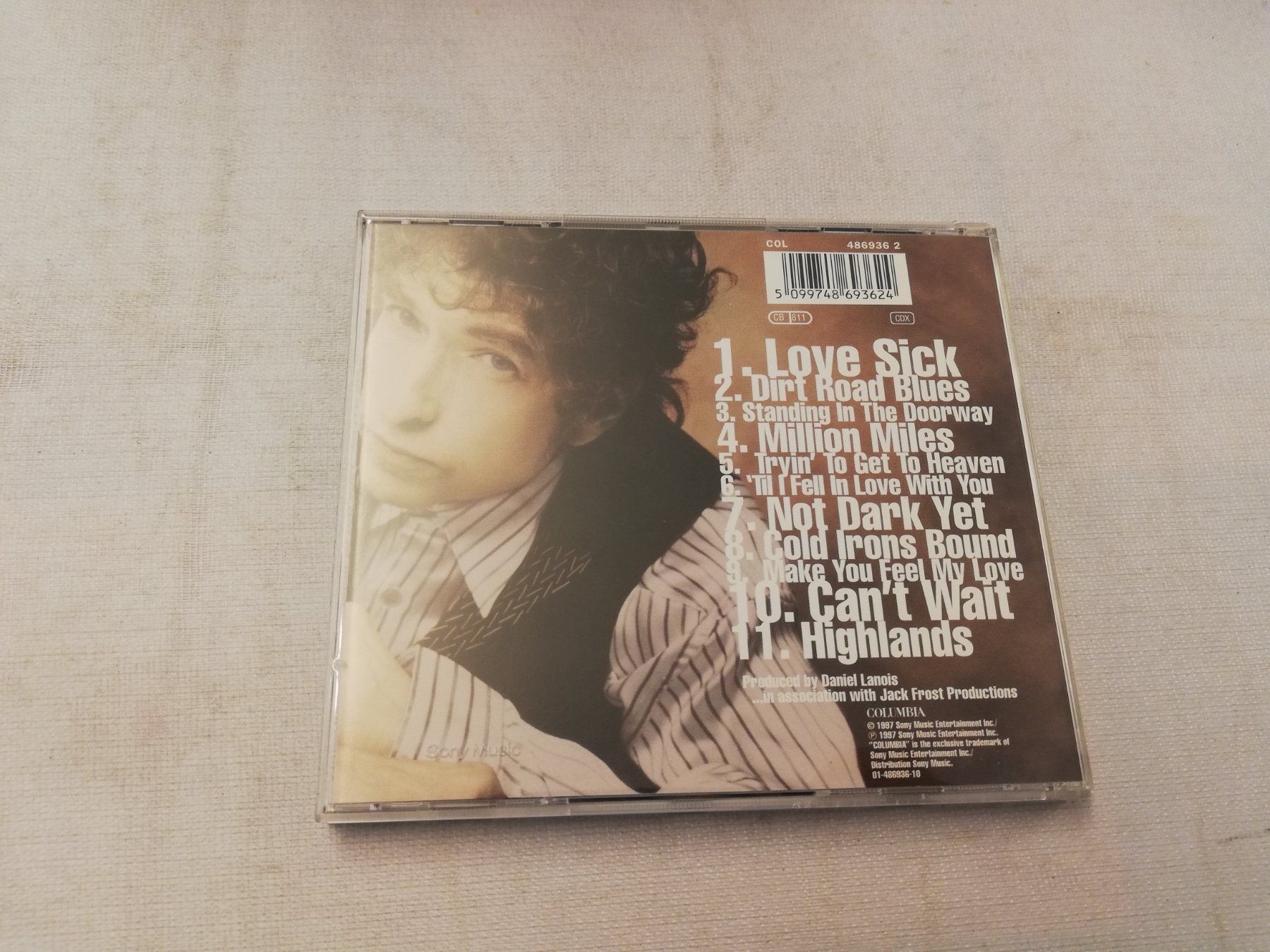 CD: BOB DYLAN - TIME OUT OF MIND – Usato da Bern venduto da Vinylsound.ch 1