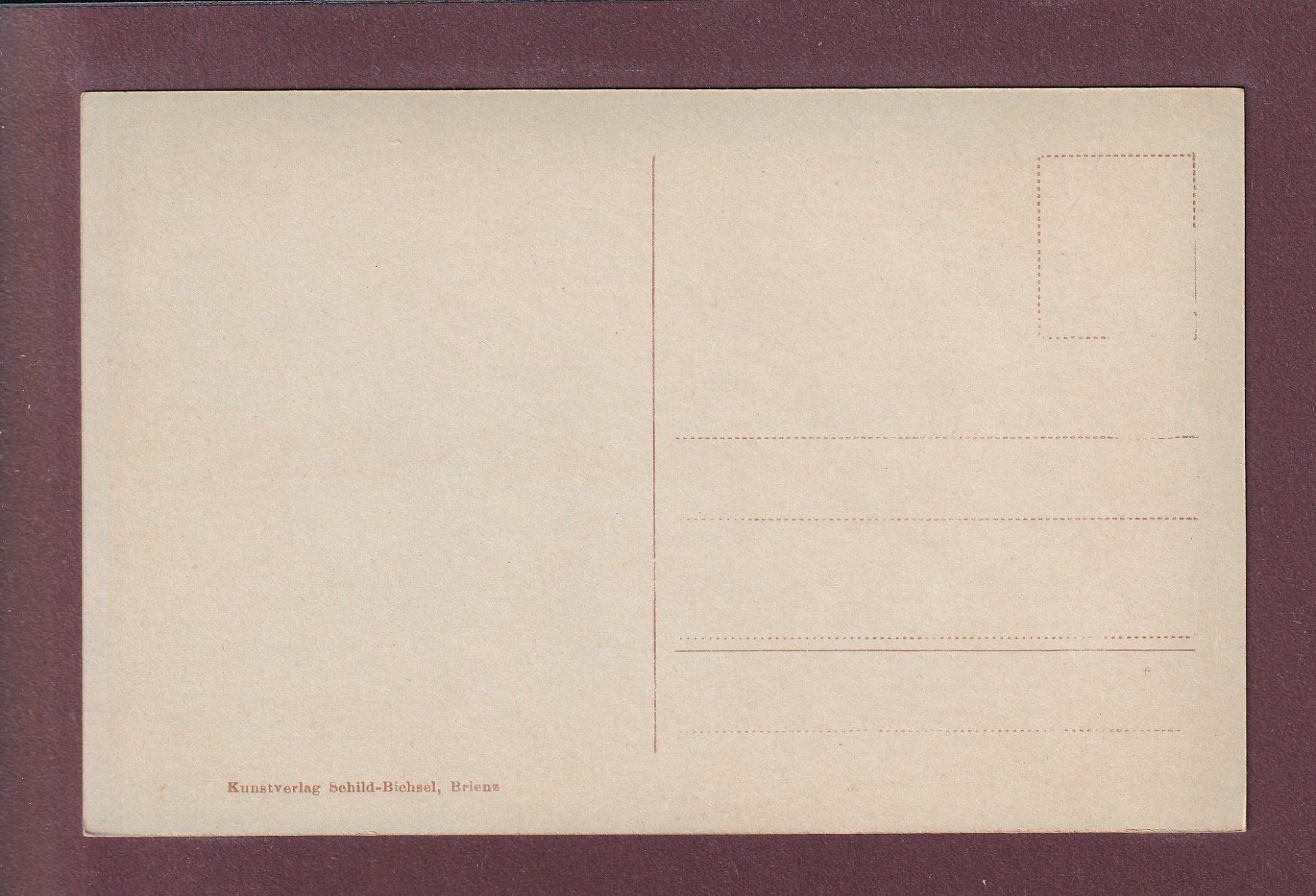 Cartoline postali: SCHYNIGE PLATTE – Usato da Pully venduto da nicecards 1