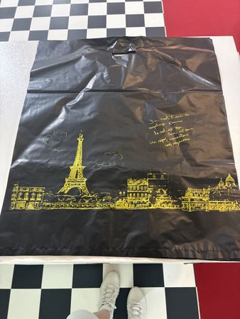  Plastik-Tragetaschen – 60 × 50 cm (40 Stück)  