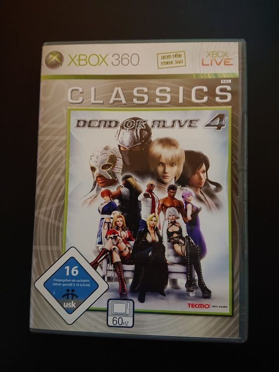 Giochi: XBOX 360 - Dead or Alive 4 - Deutsch - komplett – Usato da Basel venduto da mgn_ft72