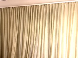 Tagesvorhang gelb Masse 500 x 225 cm