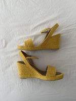 Keilabsatz Sandalen gelb Grösse 39 neu und ungetragen