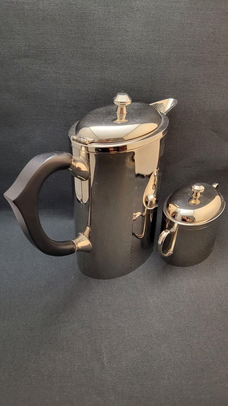 Set di piatti: Kanne und Dose ART DECO – Usato da Basel venduto da spinne02 2