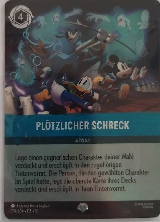 Carte collezionabili: Plötzlicher schreck – Usato da Derendingen venduto da inf_2fc2