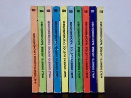 10 LUSTIGES TASCHENBUCH LTB 103 - 118 alles Erstausgaben