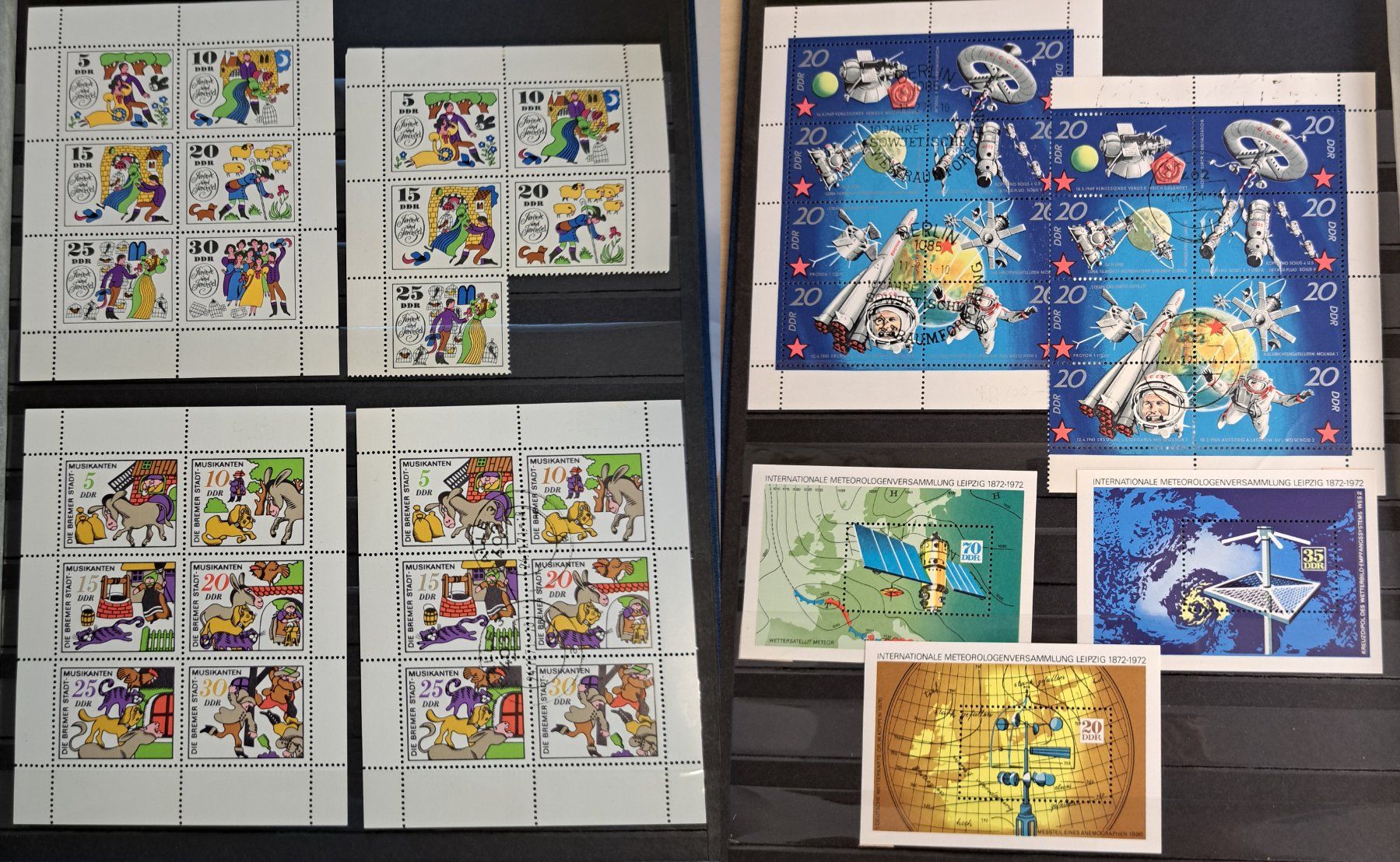 Tutti i francobolli: Briefmarkenalbum, Blocks, Bogen "DDR" – Usato da Münchwilen AG venduto da Nesar 2