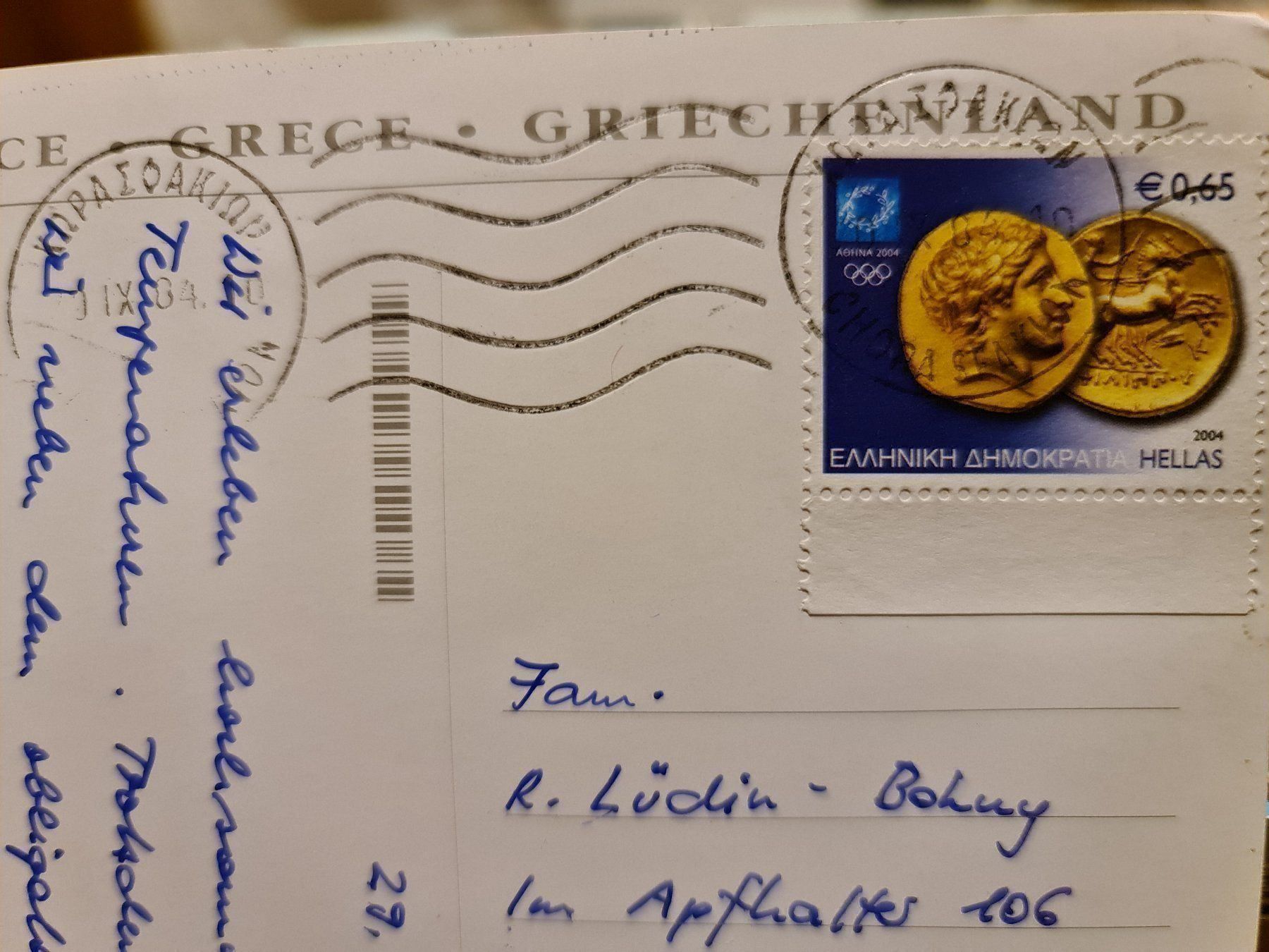 Cartoline postali: Ansichtskarte Kreta Griechenland – Usato da Dintikon venduto da Vexi 1