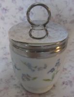 Royal Worcester - Egg Coddler für 1 Ei - Streublümchen