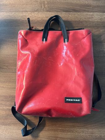 FREITAG Rucksack rot - guter Zustand