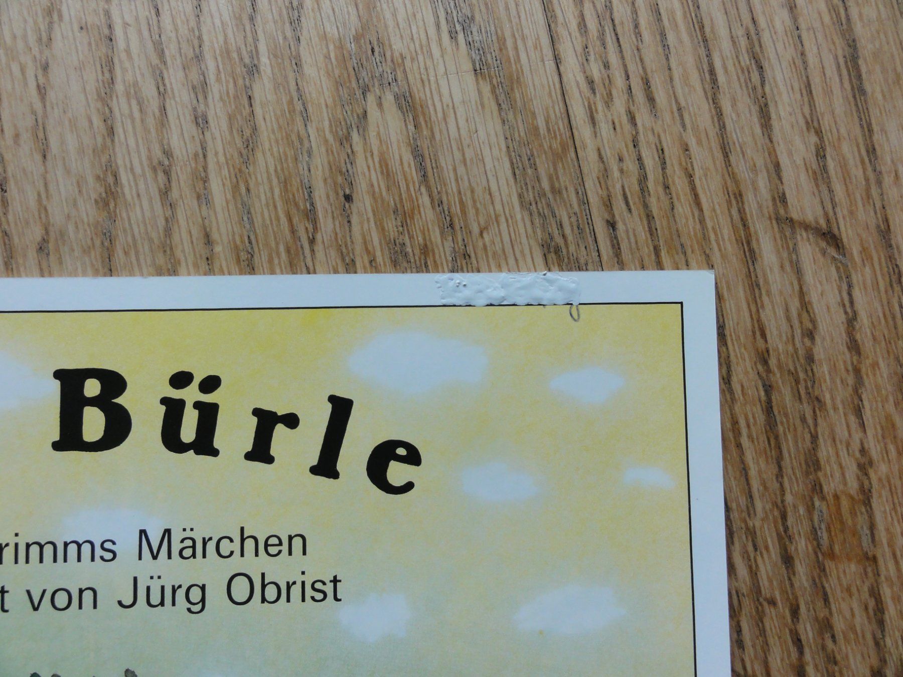 Libri: Das Bürle, Märchen der Gebrüder Grimm – Nuovo (secondo la descrizione) da Riedholz venduto da Taweva 2