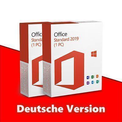 Microsoft Software: Office 2019 Standard (2 keys) - DE – Gebraucht aus Vaduz von KeysDistributionGmbH