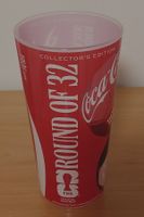 Coca Cola Becher FIFA WM Spiel Deutschland vs. Paraguay