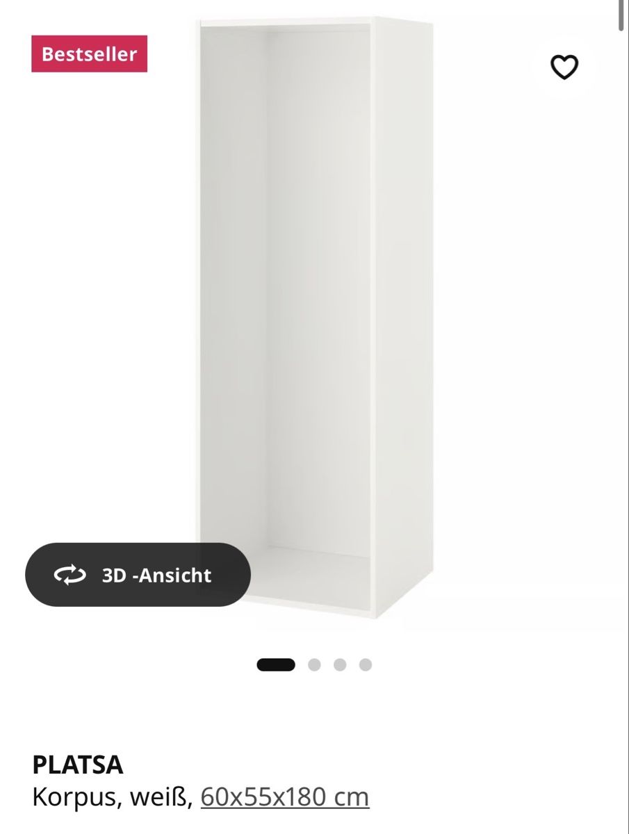 Ikea Armadi: IKEA Platsa Kleiderschrank – Usato da Zürich venduto da lyd_lw8d 7