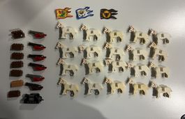 Lego Konvolut Ritter Pferde Kanonen Schatzkisten
