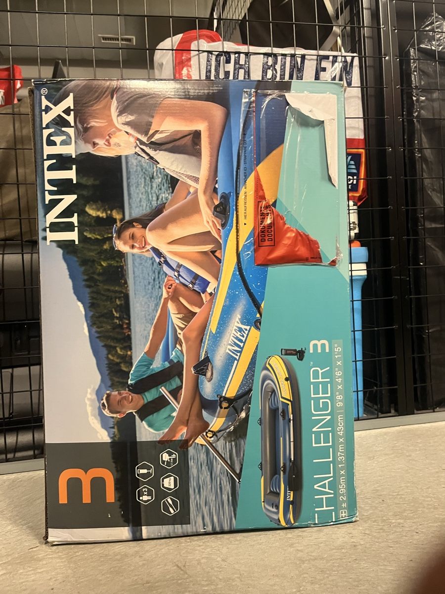 Bateaux: Intex Challenger 3 inflatable boat set – Défectueux à Zürich par joa_6rq6 3