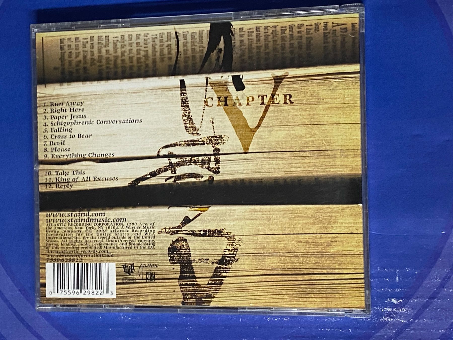 CDs: Staind-Chapter – D'occasion à Muri b. Bern par AdidasCollector 1