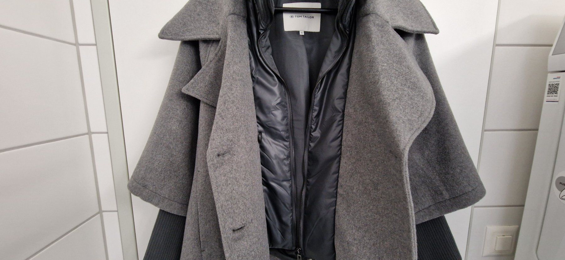 Tom Tailor Giacche: Tom Tailor Damen Jacke Cape - Gr. S - NEU – Nuovo (secondo la descrizione) da Kollbrunn venduto da Bobibau 6