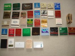 Diverse Zündholzschachtel-Sammlung aus aller Welt, Top!