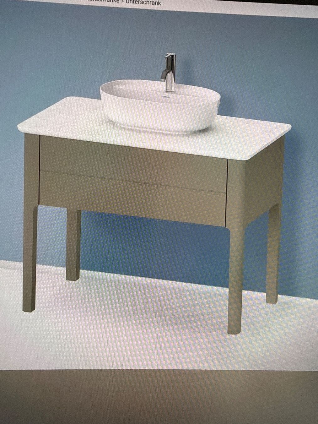 Duravit Mobili per bagno: Duravit Luv Waschtischunterschrank – Nuovo e nell'imballaggio originale da Hochdorf venduto da Los6
