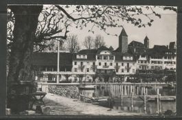 Carte P de 1952 (  Rapperswil / Hôtel Schwanen )