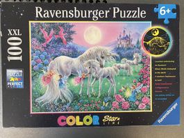 Glow-in-the-dark Puzzle (100 Teile) LEIDER FEHLT 1 TEIL