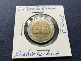 2 Euro Deutschland 2014 J.  Niedersachsen