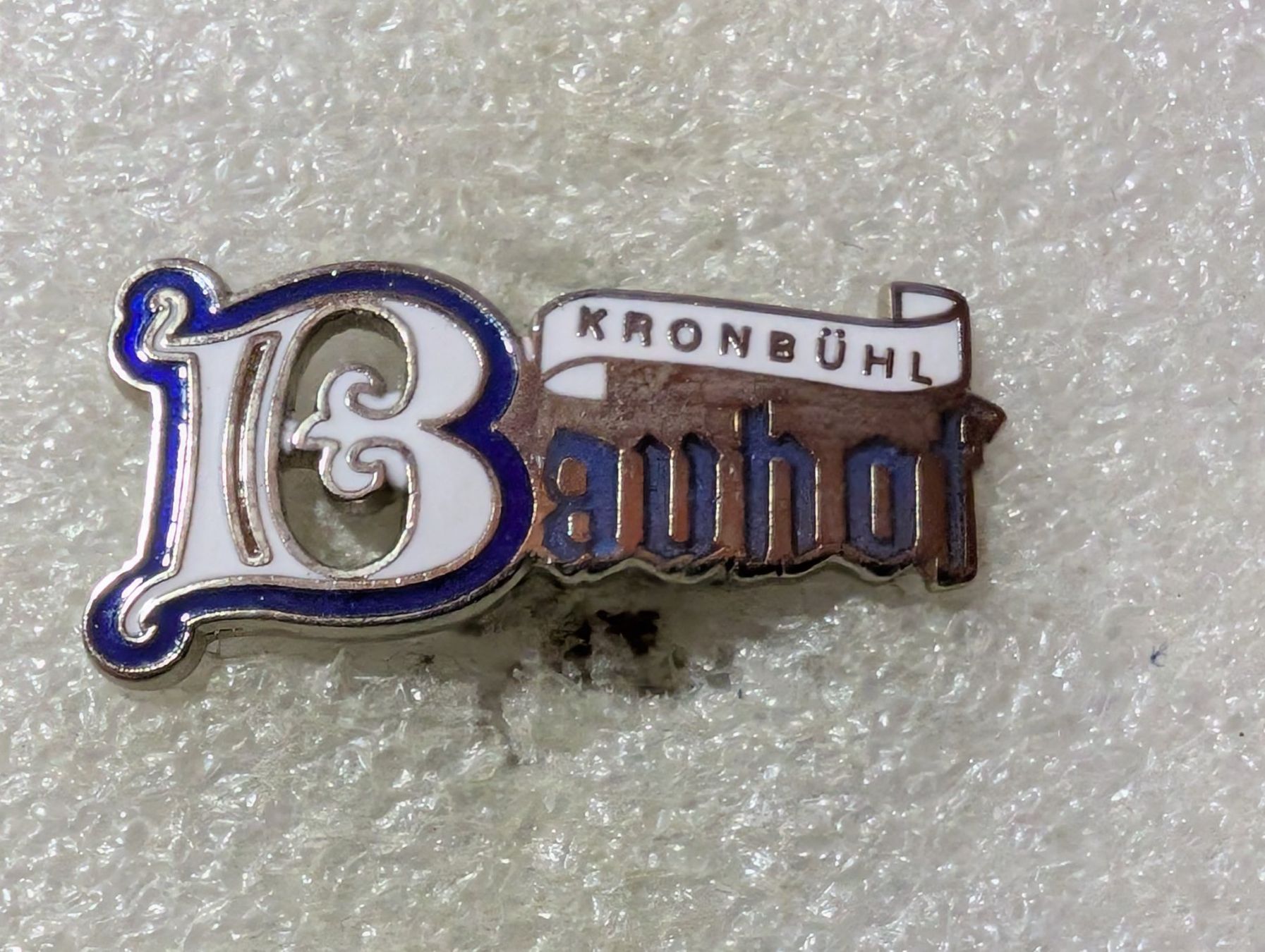 Placchette & Badge: Ansteckpin 141: Kronbühl Bauhof – Usato da Oppligen venduto da Pin-Fall-Shop