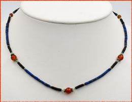 ♛ Echter Türkis, Achat & Lapis 925 Silber